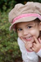 Girl smiling