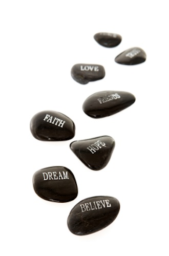 Stepping stones of hope