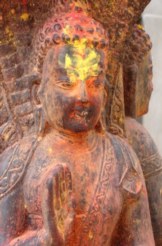 Buddha sending a blessing