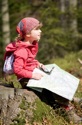 Girl with a map